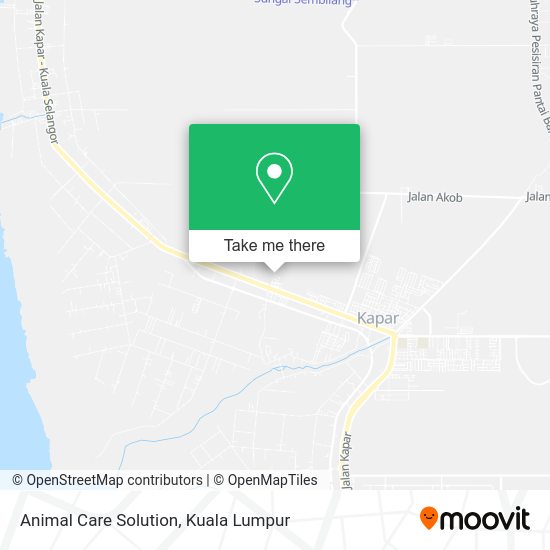 Animal Care Solution map