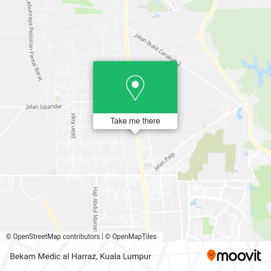 Bekam Medic al Harraz map