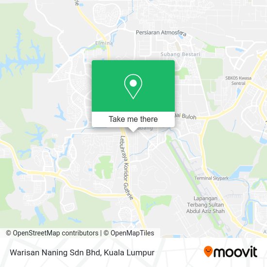 Warisan Naning Sdn Bhd map