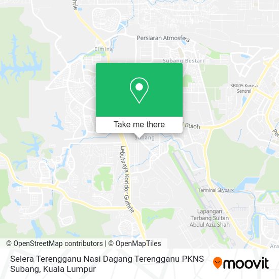 Peta Selera Terengganu Nasi Dagang Terengganu PKNS Subang