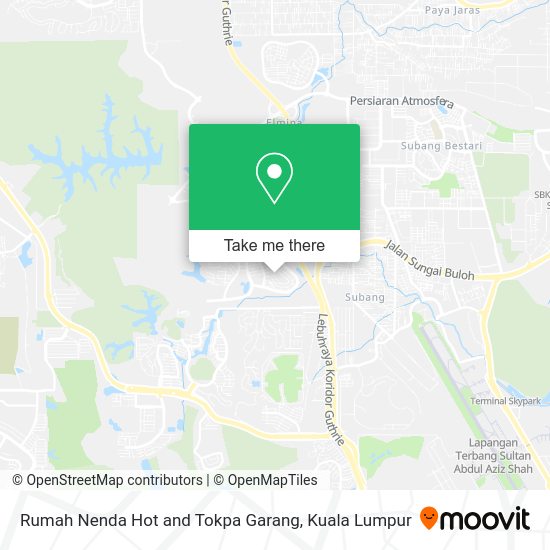 Peta Rumah Nenda Hot and Tokpa Garang