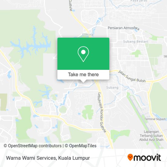 Warna Warni Services map