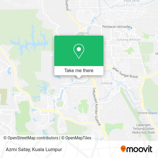 Azmi Satay map