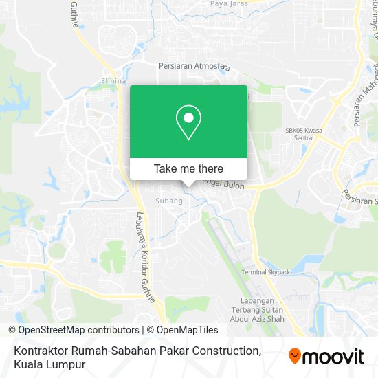 Peta Kontraktor Rumah-Sabahan Pakar Construction