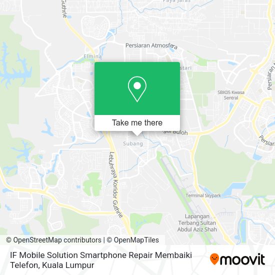 IF Mobile Solution Smartphone Repair Membaiki Telefon map