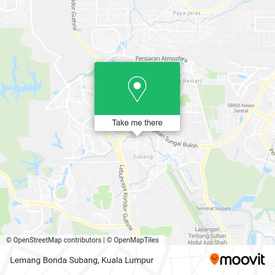 Lemang Bonda Subang map