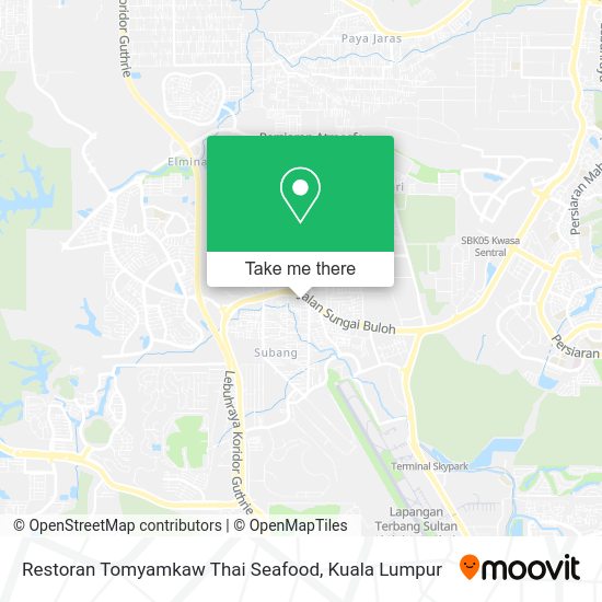 Restoran Tomyamkaw Thai Seafood map