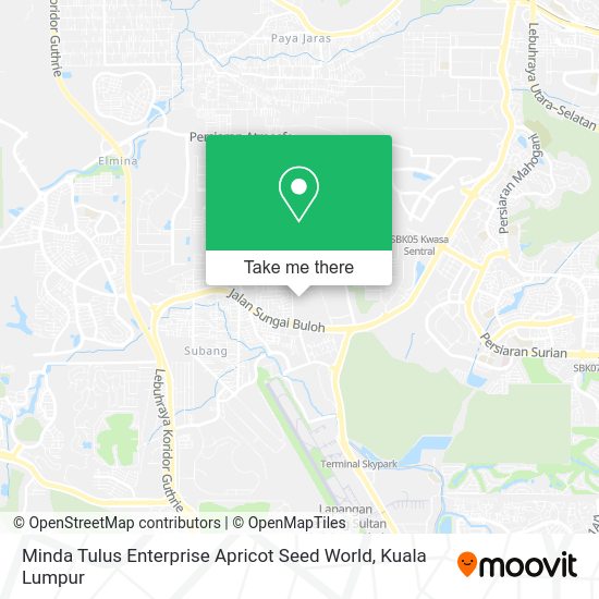 Minda Tulus Enterprise Apricot Seed World map