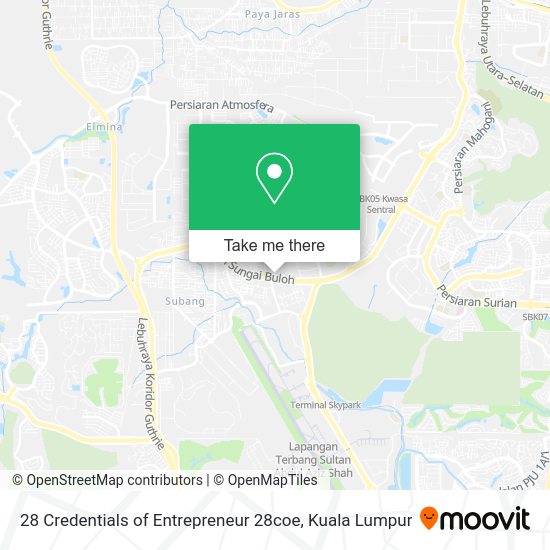 28 Credentials of Entrepreneur 28coe map