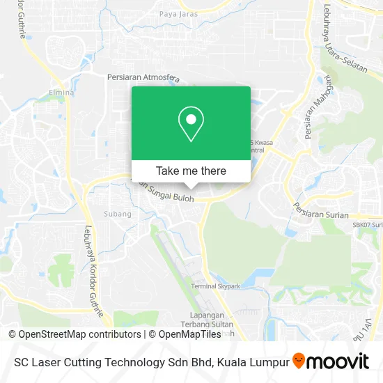 SC Laser Cutting Technology Sdn Bhd map