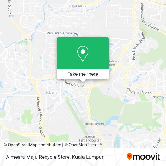 Almesra Maju Recycle Store map