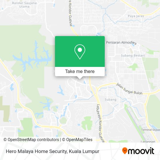 Hero Malaya Home Security map