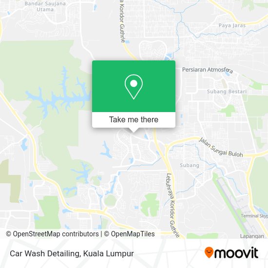 Car Wash Detailing map