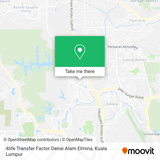 4life Transfer Factor Denai Alam Elmina map