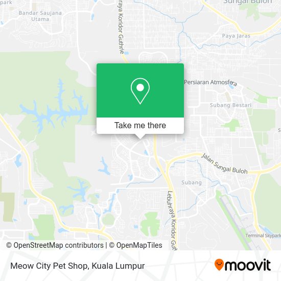 Meow City Pet Shop map