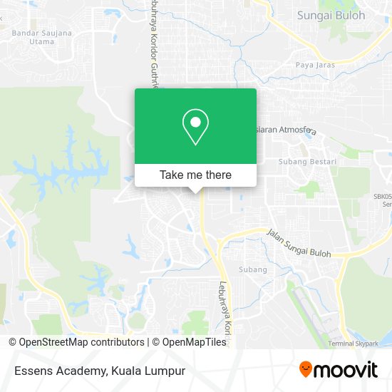 Essens Academy map