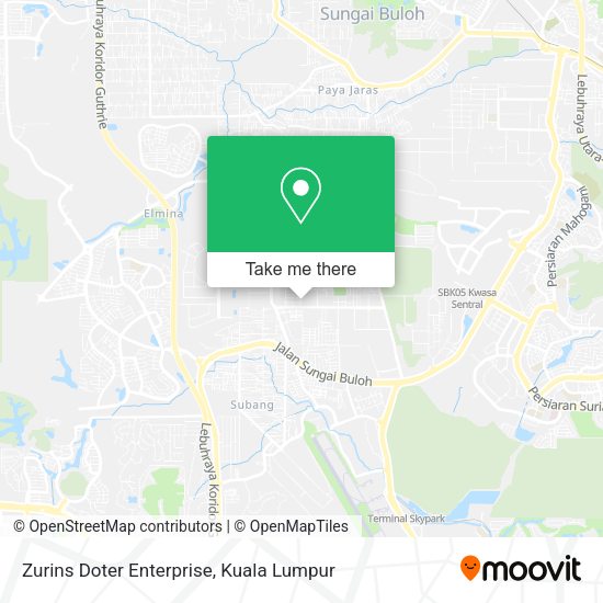 Zurins Doter Enterprise map