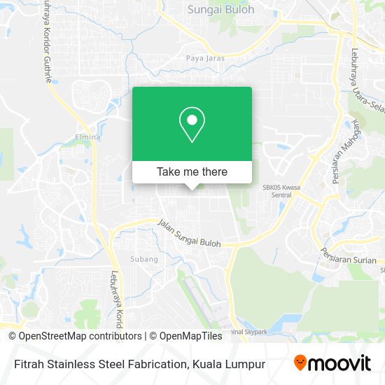 Fitrah Stainless Steel Fabrication map