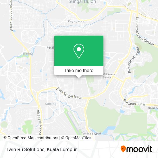 Twin Ru Solutions map