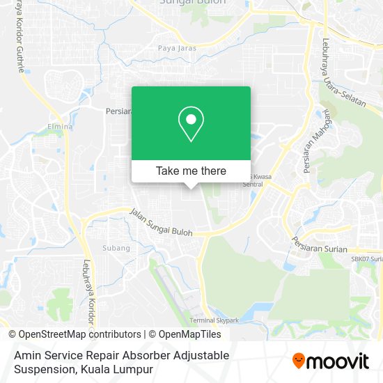 Amin Service Repair Absorber Adjustable Suspension map