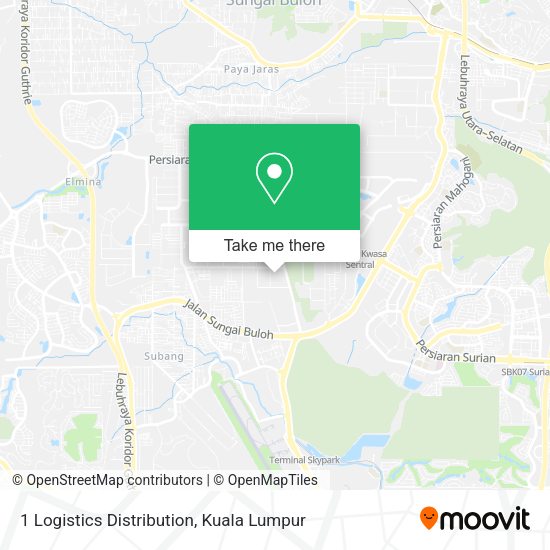 Peta 1 Logistics Distribution