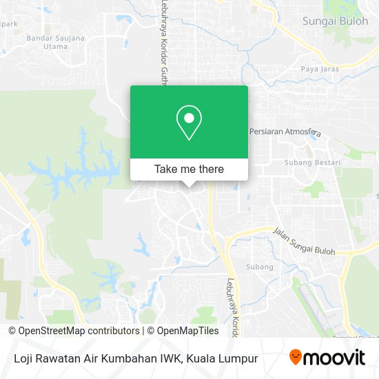 Peta Loji Rawatan Air Kumbahan IWK