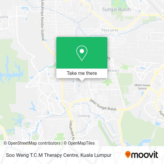 Peta Soo Weng T.C.M Therapy Centre