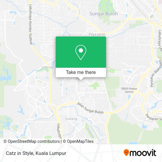 Catz in Style map