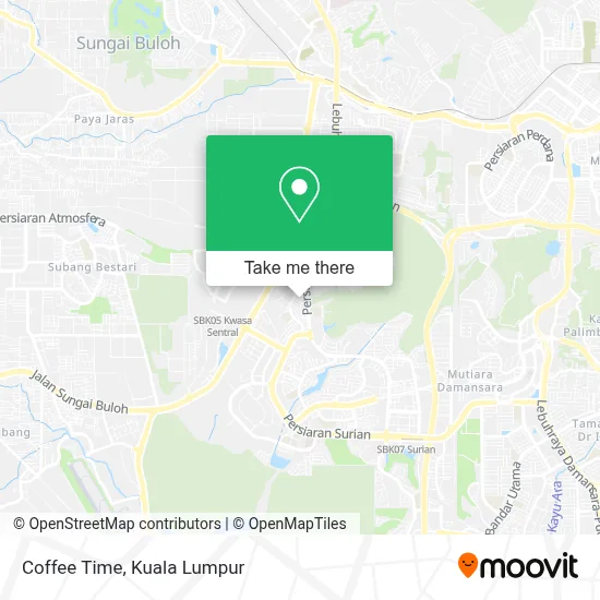 Coffee Time map