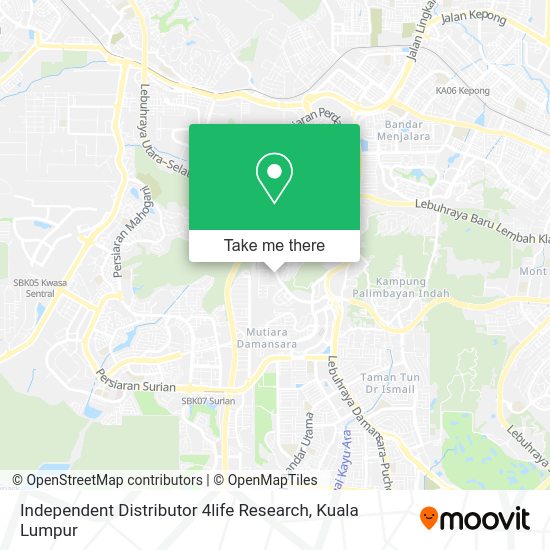 Independent Distributor 4life Research map
