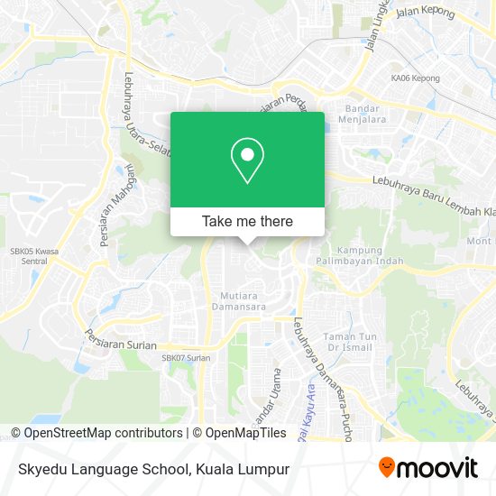 Skyedu Language School map