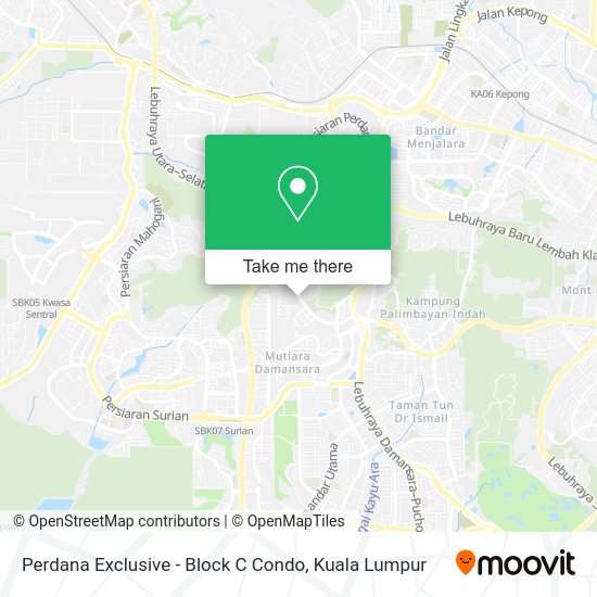 Peta Perdana Exclusive - Block C Condo