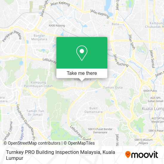 Turnkey PRO Building Inspection Malaysia map