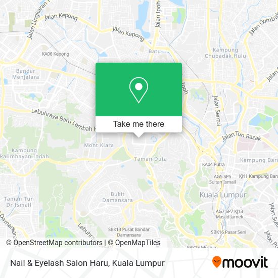 Nail & Eyelash Salon Haru map