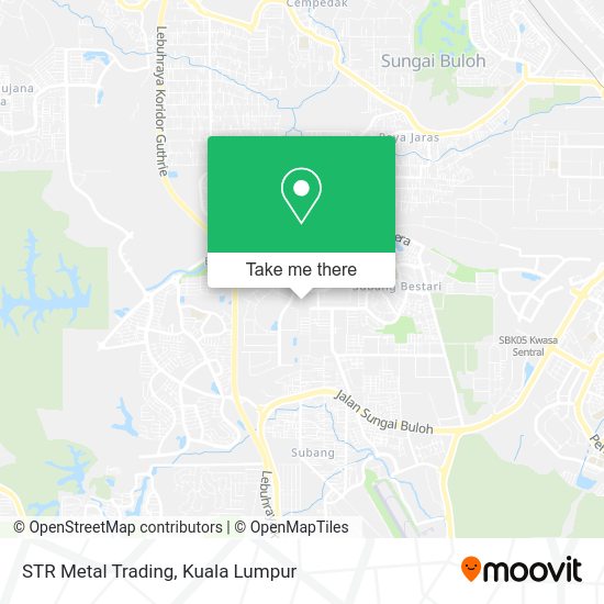 STR Metal Trading map