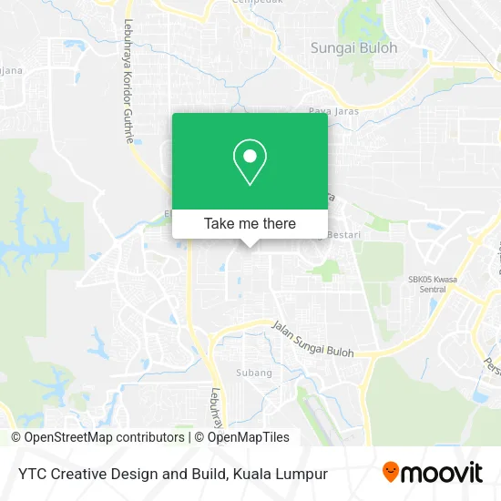 YTC Creative Design and Build map