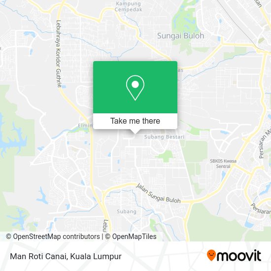 Peta Man Roti Canai