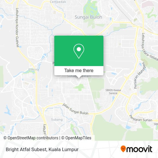 Bright Atfal Subest map