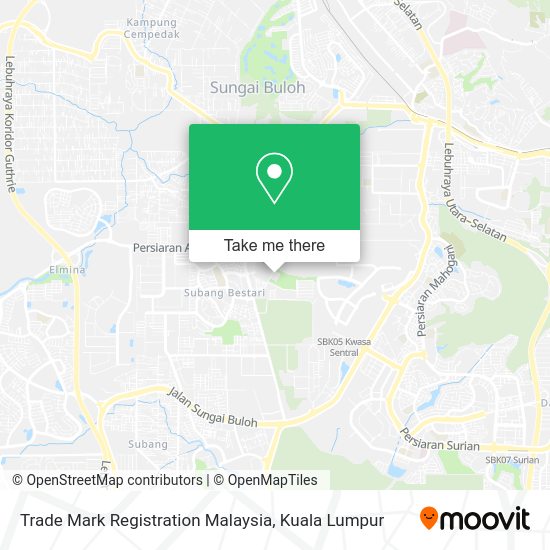 Trade Mark Registration Malaysia map