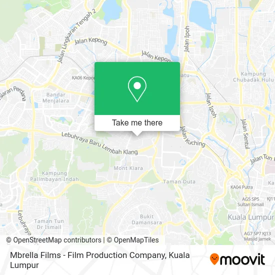 Mbrella Films - Film Production Company map