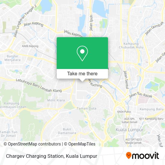 Chargev Charging Station map