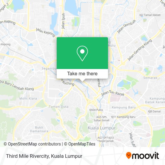 Third Mile Rivercity map