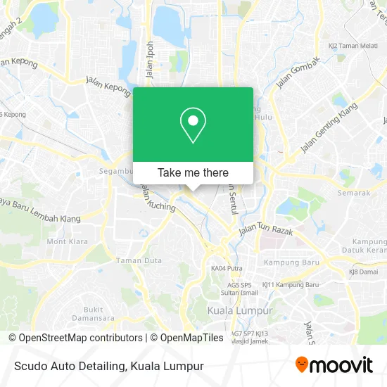 Scudo Auto Detailing map