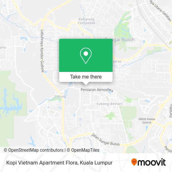 Kopi Vietnam Apartment Flora map