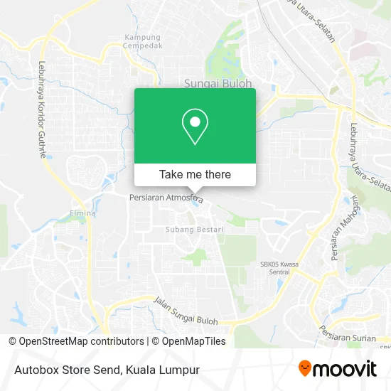 Autobox Store Send map