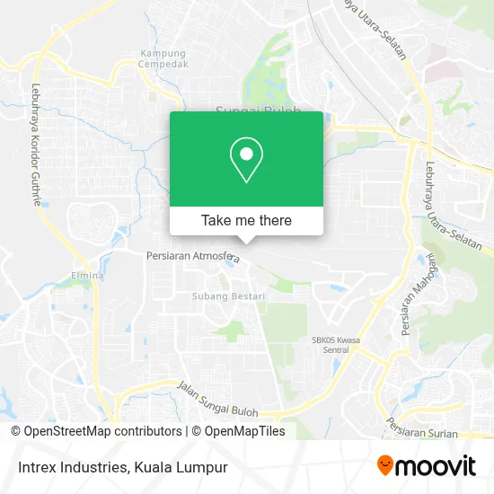 Intrex Industries map