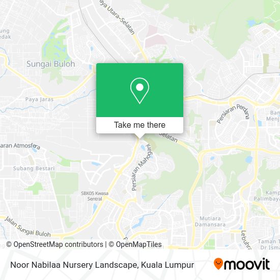 Noor Nabilaa Nursery Landscape map