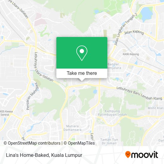 Lina's Home-Baked map