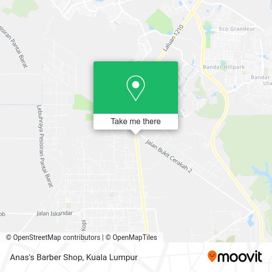 Anas's Barber Shop map