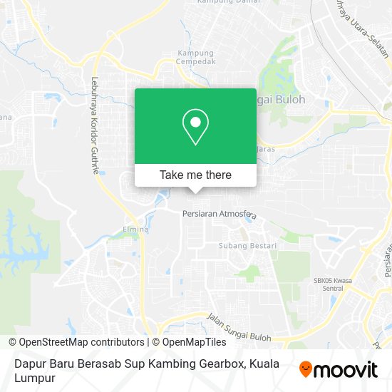Peta Dapur Baru Berasab Sup Kambing Gearbox